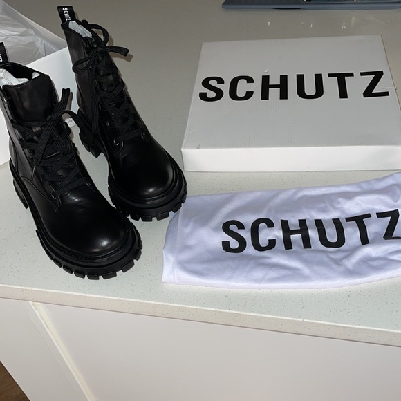 Schutz Womens Orly Platform Block Heel 